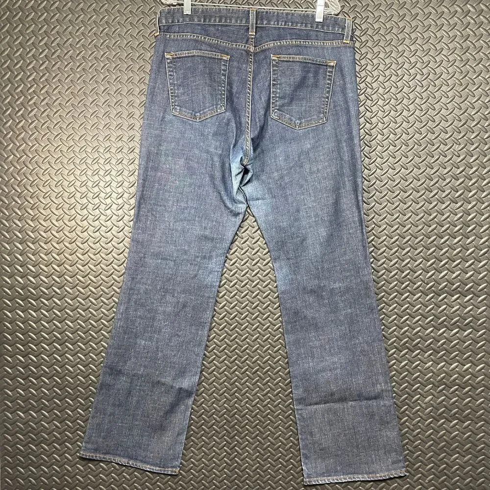 J. Crew Dark Blue Boot Cut Casual Wear‎ Comfort Denim Jeans Men's Size 34R